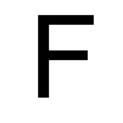 Letter F Refill Characters Pack Of 20