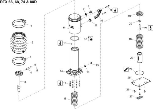 Belle RTX 80D Leg