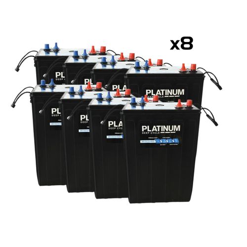Trime Type Light Battery 6V 420Ah Agm - Pallet 8 Batteries