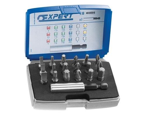 19Pc Bit Set And Mag Holder