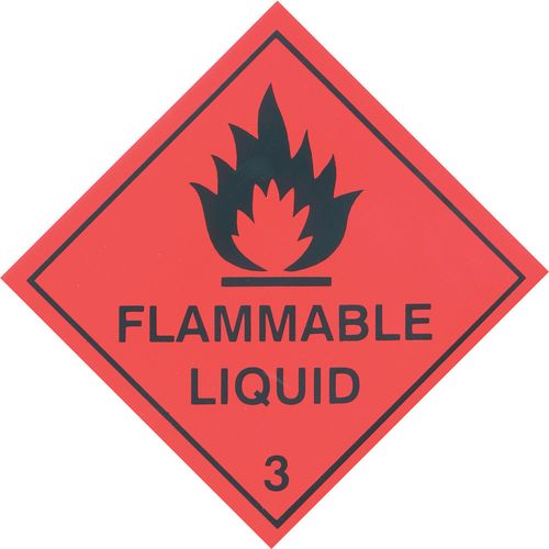 Flammable Liquid Hazard Diamond