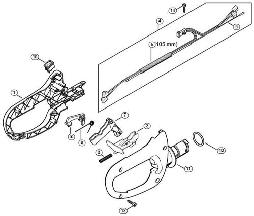 Starter Rope 3X1060 mm