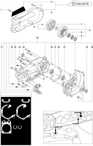 K750 Crankcase