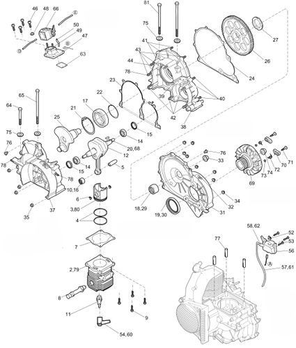 Crankcase Valve, Complete