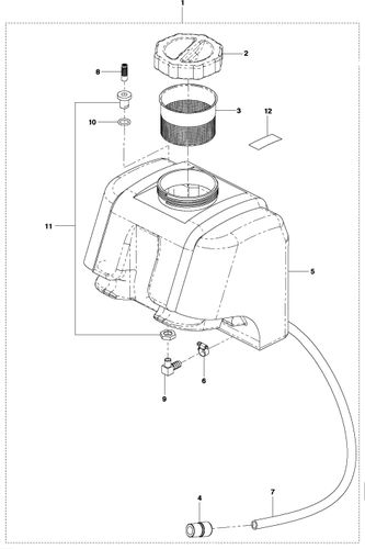 Husqvarna FS305 Water Tank