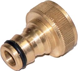 1/2" BSP Brass Q/R Male