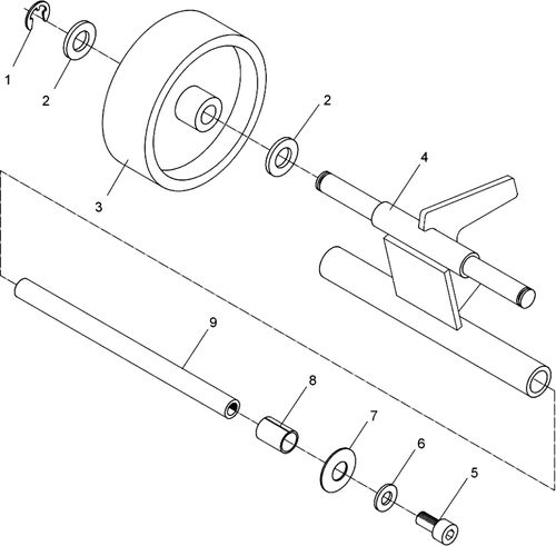 Wacker BPS1135A Trolley