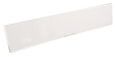 White Self-Adhesive Oblong Plate
