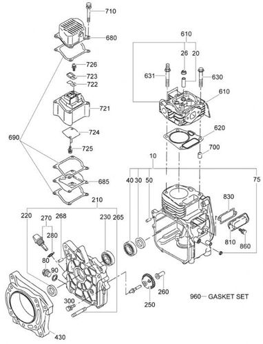 Crankcase Cover Cpl.