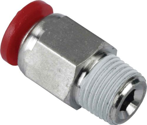 Plastic Straight Studs 1/8BSPT 6mm Pk 5