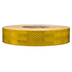 Amber Conspicuity Tape S/A 55mm X 12.5M