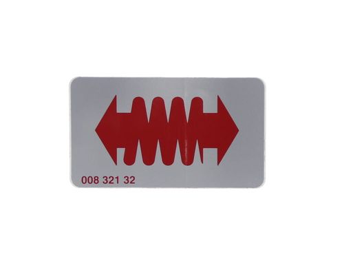 Bomag IndiCATion Decal - OEM Number: 00832132