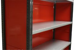 Holstor Shelving System Starter Kit- Single Bay 5 Shelves (HRS0050)