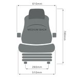 Cs85 Cloth Plant Seat (HTL0175)