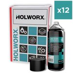Holworx® De-Icer 600ml – Windscreen & Vehicle Ice Removal Aerosol | Pack Of 12