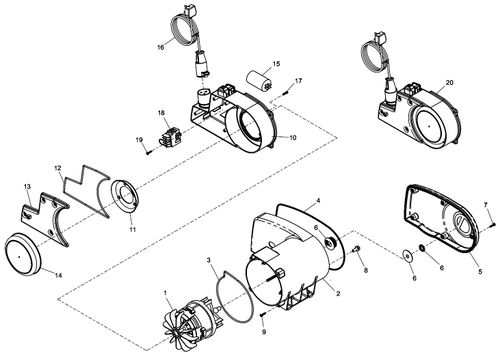 Inner Motor Shield Cover