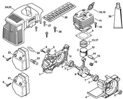 Crankcase Fan Side