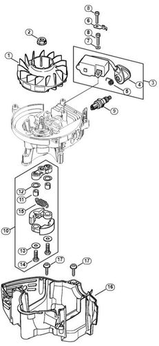 HS87R Ignition System And Clutch