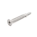 Self Drilling Screws 5.5 X 80mm 1.2-3mm Thickness Pk 100 (HFX0408)