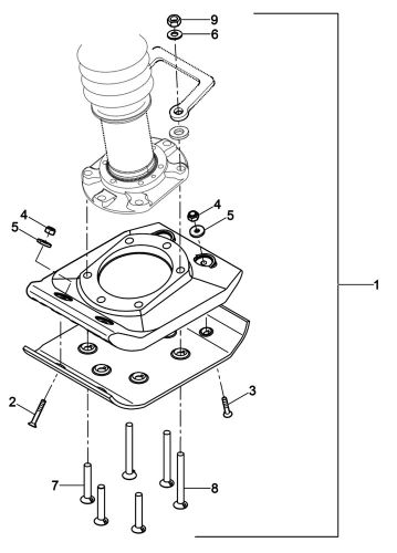 Wacker BS50-2 11" Plastic Ramming Shoe