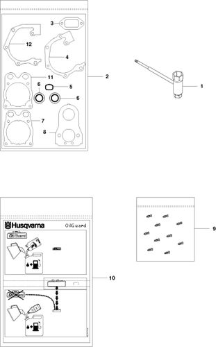 Husqvarna K770 Gasket Kit