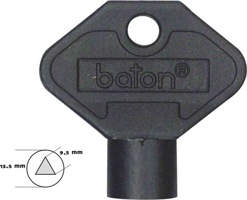 Sk 405 Triangular Spanner Lock Key - Plastic