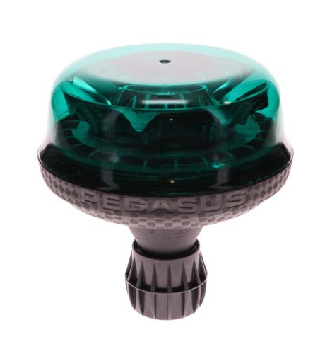 Pegasus Green LED Flexi Spigot Beacon 12/24V