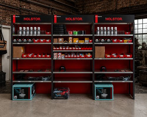 Holstor Triple Bay with Bins