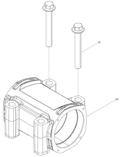 Wacker Neuson BPS1135Bw Exciter Fixing
