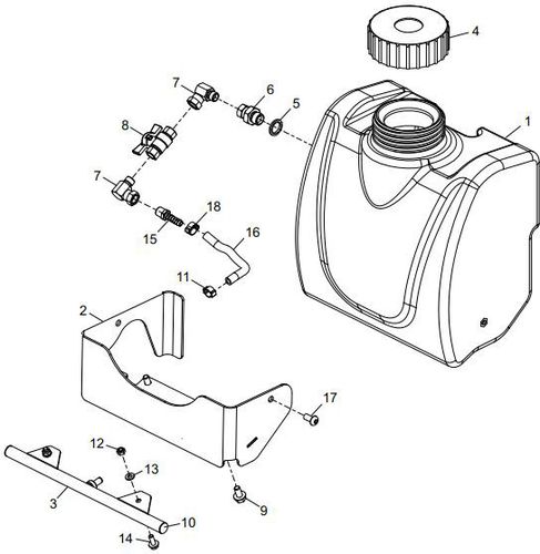 Belle PCX60A Water Tank