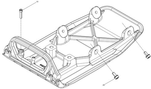 Wacker Neuson Bps1030B Baseplate Fixing