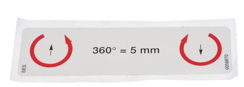 Label-Notice 90X25
