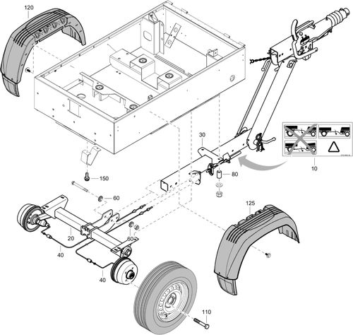 XAS48KD Undercarriage 1611815131-08