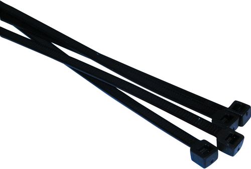 Cable Ties 4.8 X 200mm Black Pk500 | Hellermann Tyton Brand