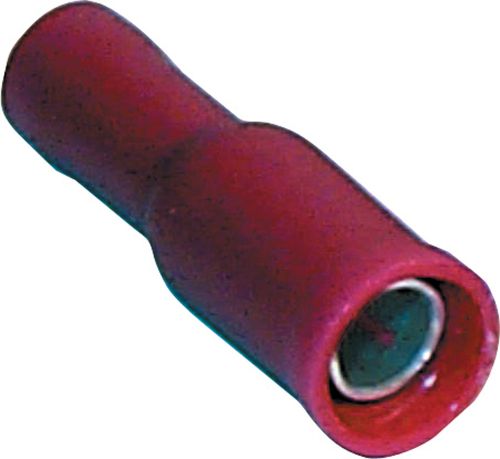 Red Bullet Connectors Female 100Pk
