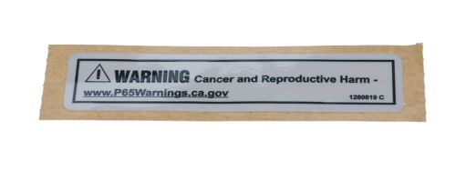 Decal - Warning