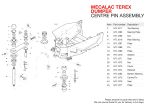 Mecalac Terex Centre Pin Cover OEM:1583-1118 (HTL1373)