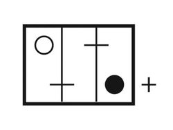 Trime Type Light Battery 6V x4