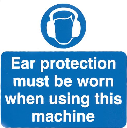 Ear Protection Label