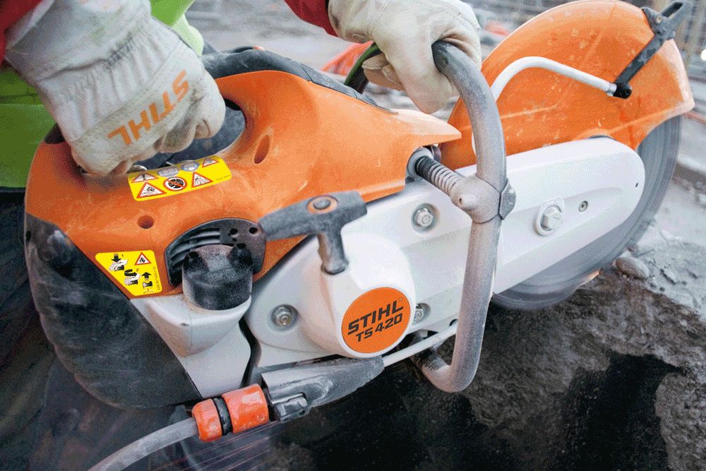 Stihl TS410 vs Husqvarna K770 Petrol Saw