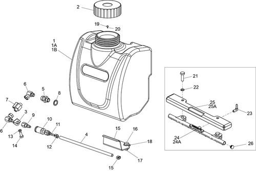 Belle Water Bottle Assembly
