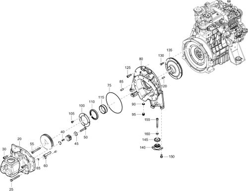 XAS68KD Compressor  Drive  1611710731-07