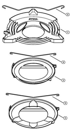 Stihl FS490C-EM Transport Guard Parts