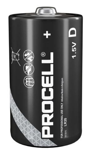 Batteries Duracell D (Pk 2)