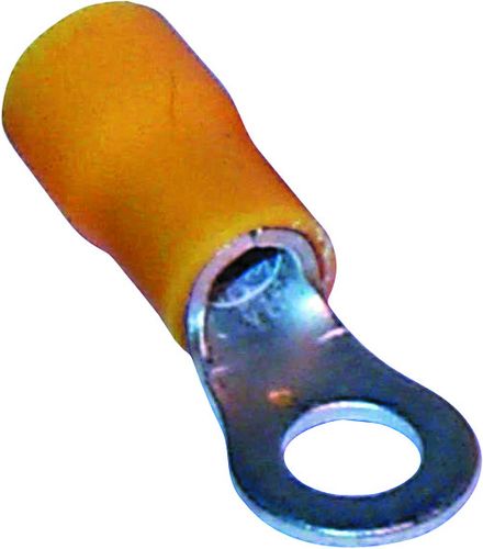 Ring Terminal (Ylw) Size:5.3mm (2Ba) Pk50 - Holworx®