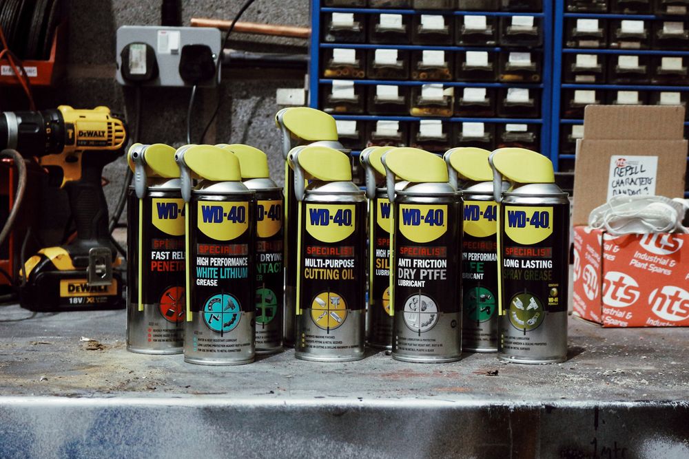 Introducing the new WD40 range