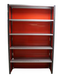 Holstor Shelving System Starter Kit- Single Bay 5 Shelves