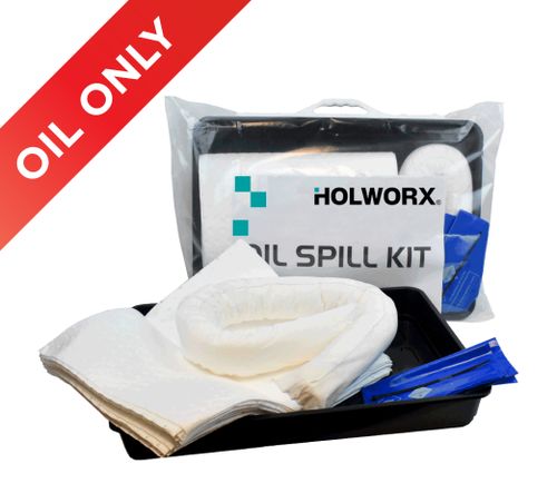 20 Ltr Budget Oil Spill Kit With Tray