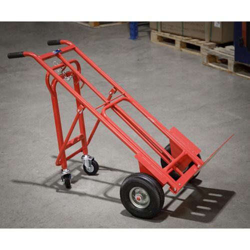 Sack Truck 3-In-1 With Pnematic Tyres 250Kg Capacity