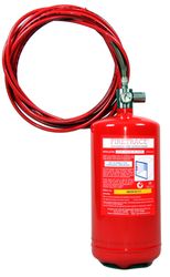 Dry Powder Fire Suppression System 4Kg 7m